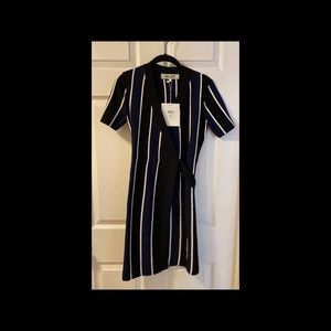DVF Striped Dress